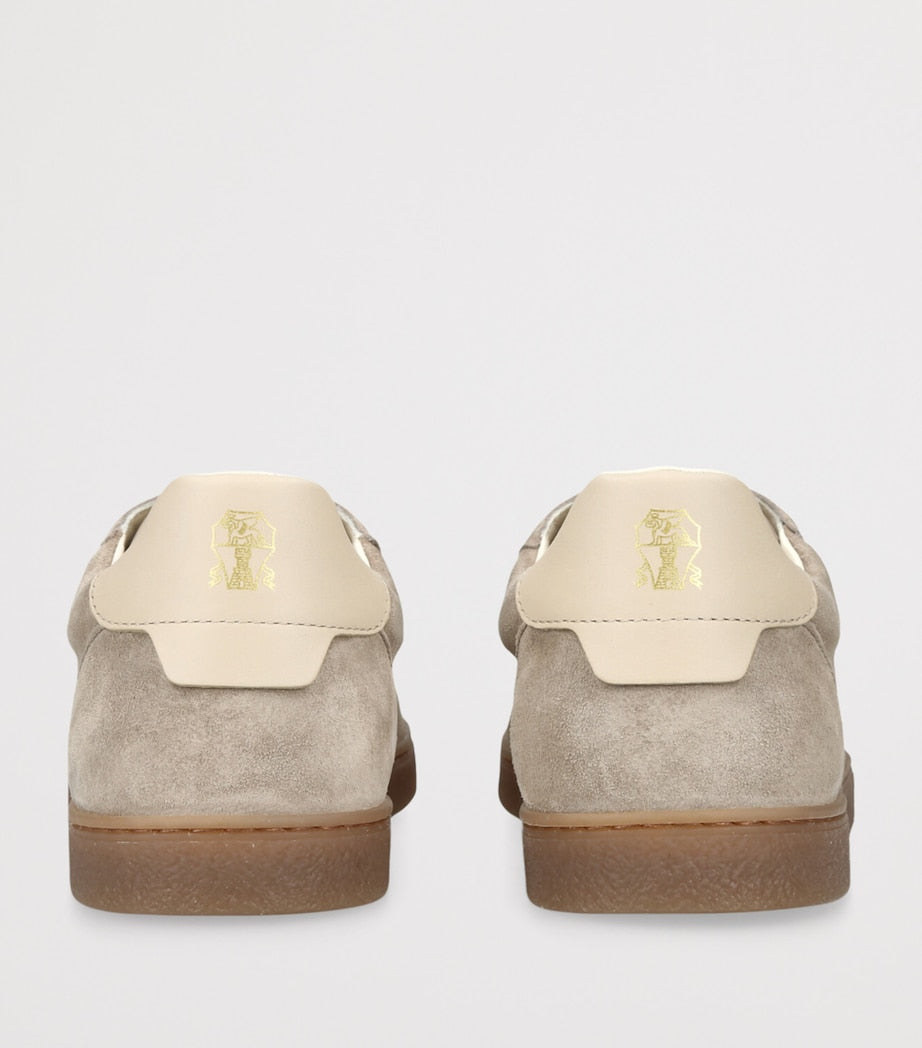 Suede T-Toe Sneakers