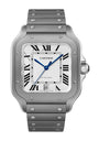 Large Titanium Santos de Cartier Watch 40mm