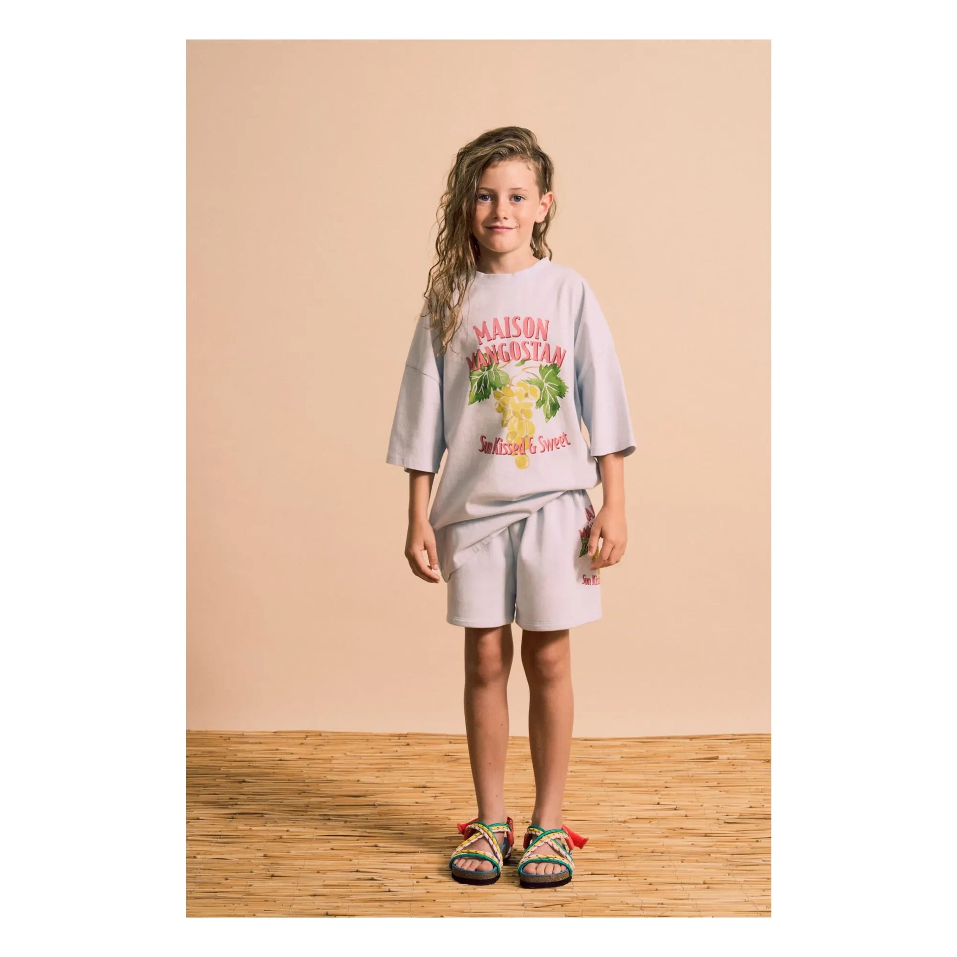 Maison Mangostan - Short Raisin | Pale blue