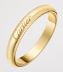 Yellow Gold C de Cartier Curved Wedding Ring