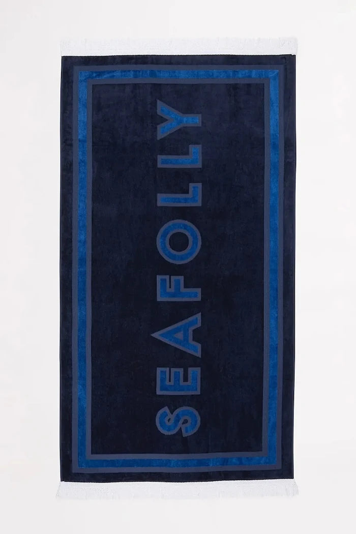Seafolly Кърпа за баня от памук Summer Solstice
