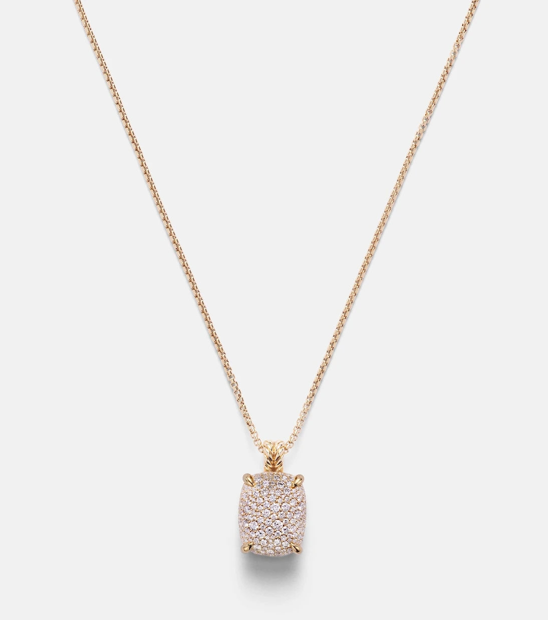 David Yurman - Châtelaine® 18kt gold pendant necklace with diamonds