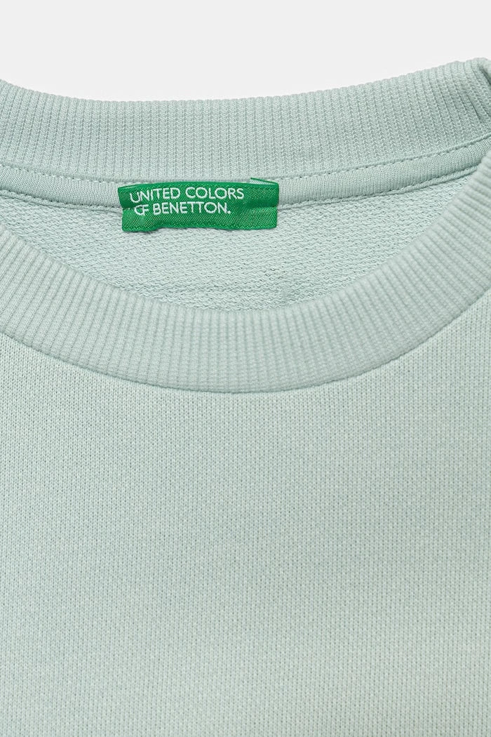 United Colors of Benetton çocuk pamuklu sweatshirt
