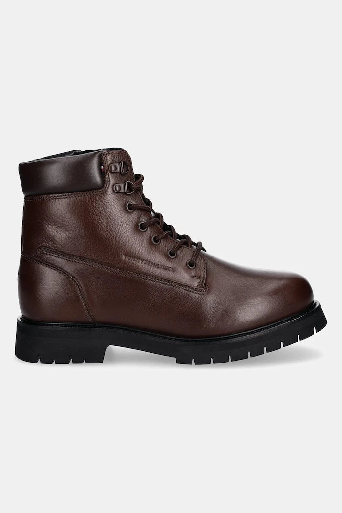 Tommy Hilfiger FLEX TH OUTDOOR RS LTH BOOT Deri Trekking Botları