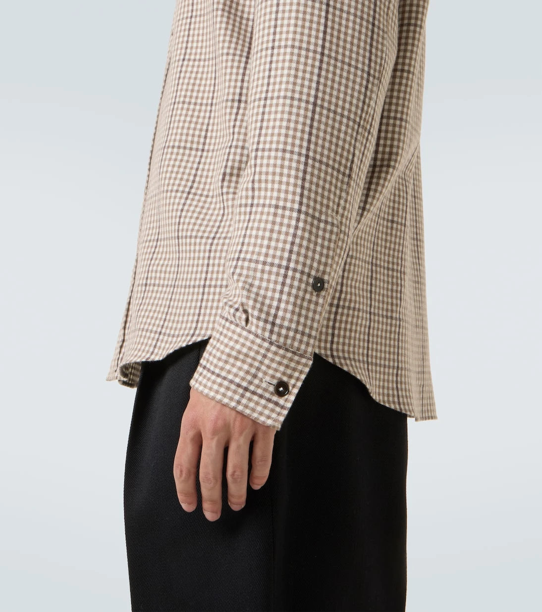Zegna - Checked cotton shirt