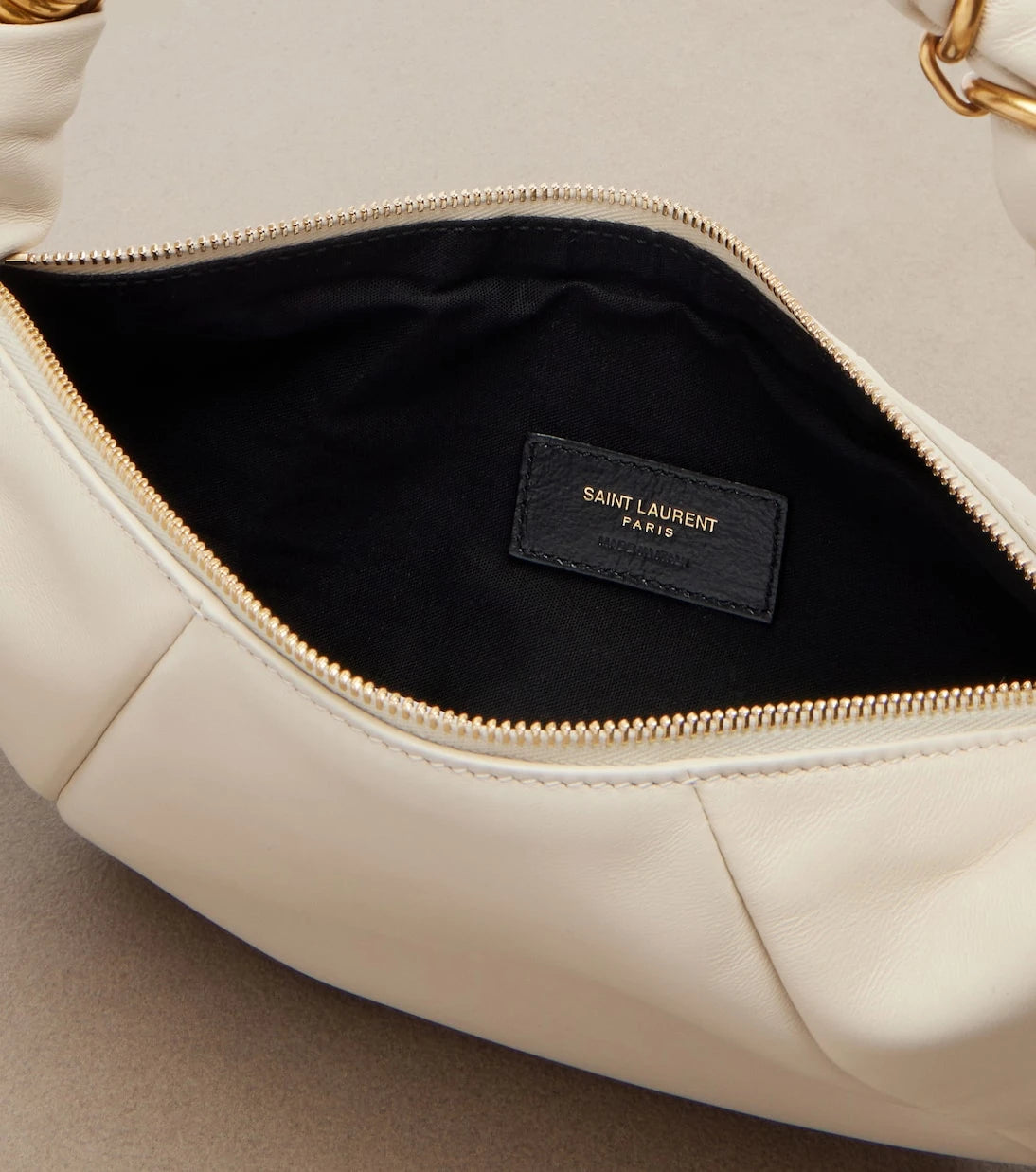 Saint Laurent - Amalia Mini leather top-handle bag