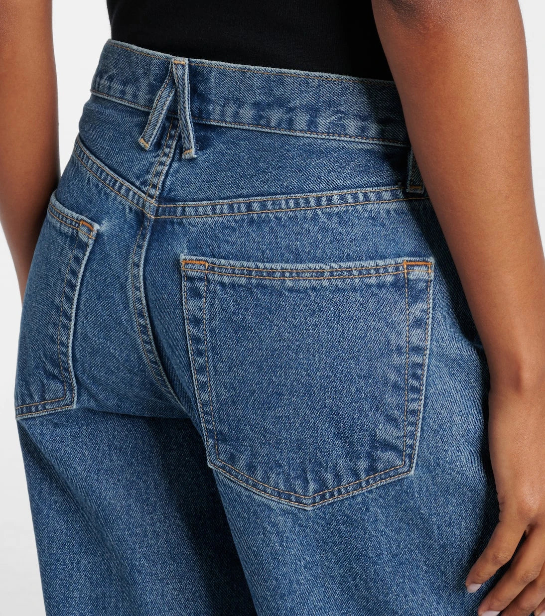 Slvrlake - Tess Long low-rise wide-leg jeans