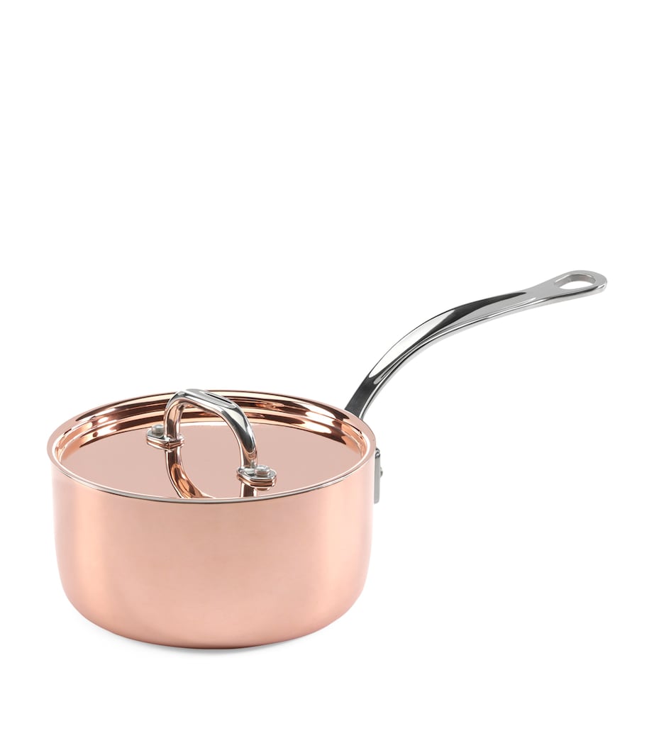 Silver-Plated Copper 5-Piece Chef Set