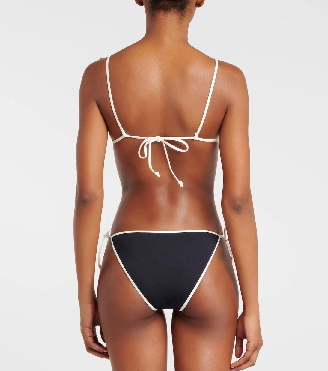 Marysia - Bianco triangle bikini top