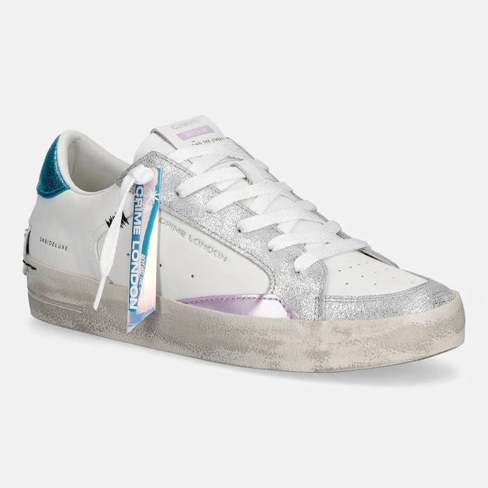 Crime London SK8 DELUXE маратонки дамски от кожа