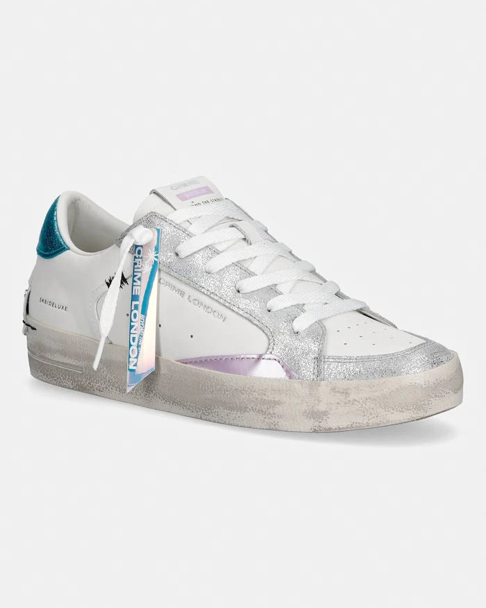 Crime London SK8 DELUXE маратонки дамски от кожа