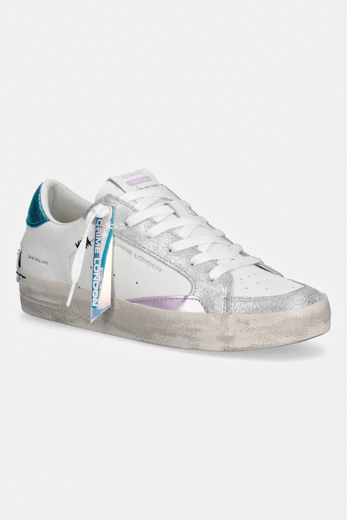 Crime London SK8 DELUXE маратонки дамски от кожа