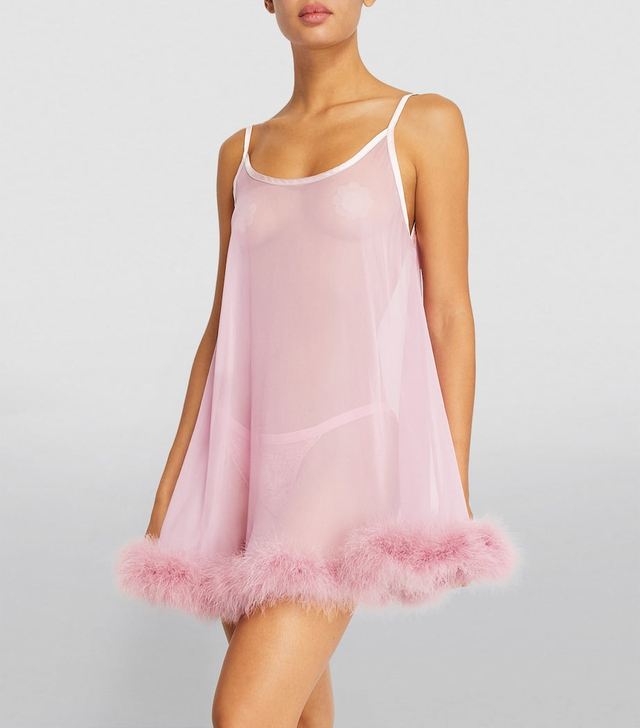 Gilda & Pearl Pink Diana Babydoll Dress