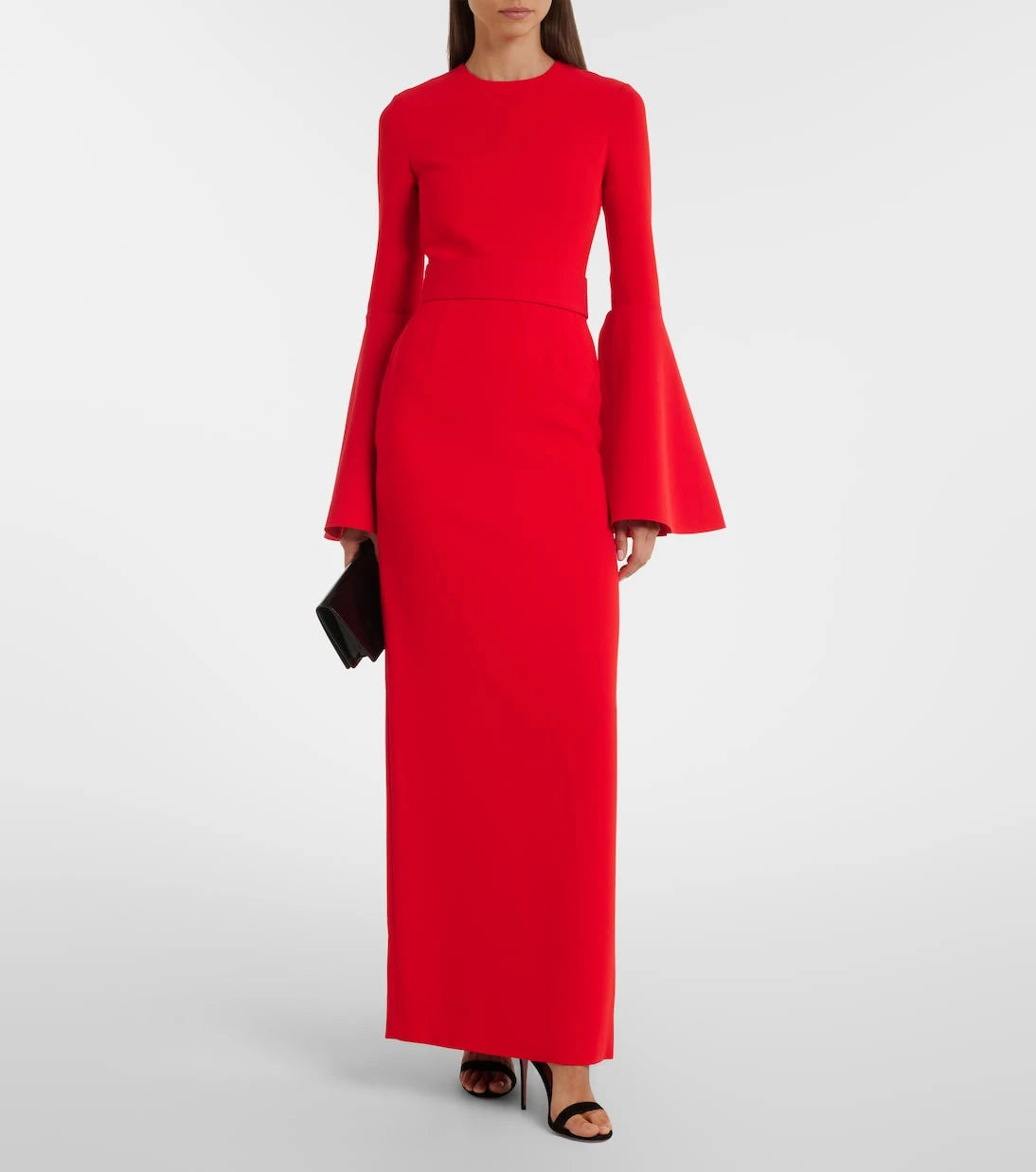 Solace London - Theia belted gown
