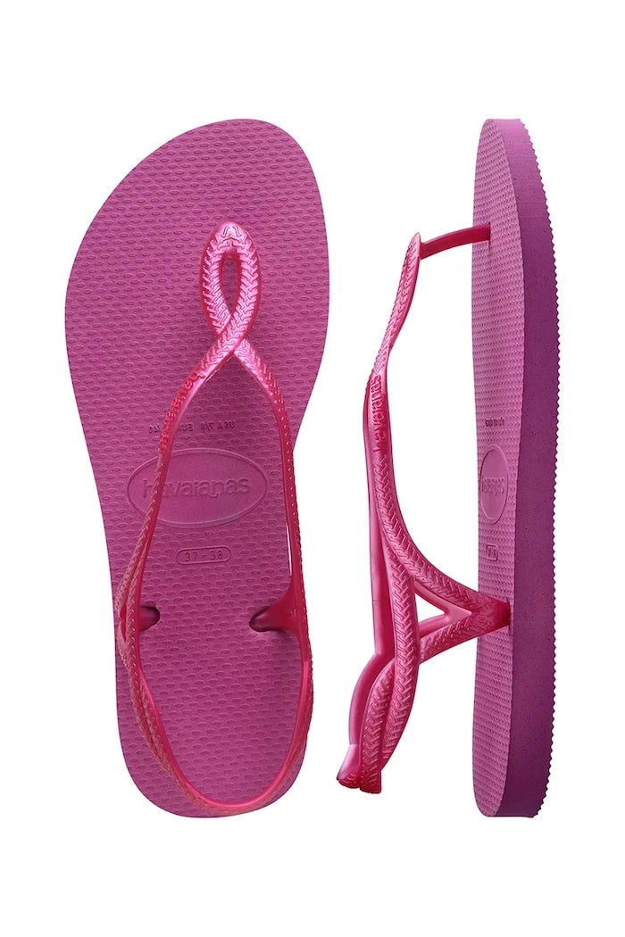 Havaianas düz tabanlı kadın sandalet ayakkabı LUNA