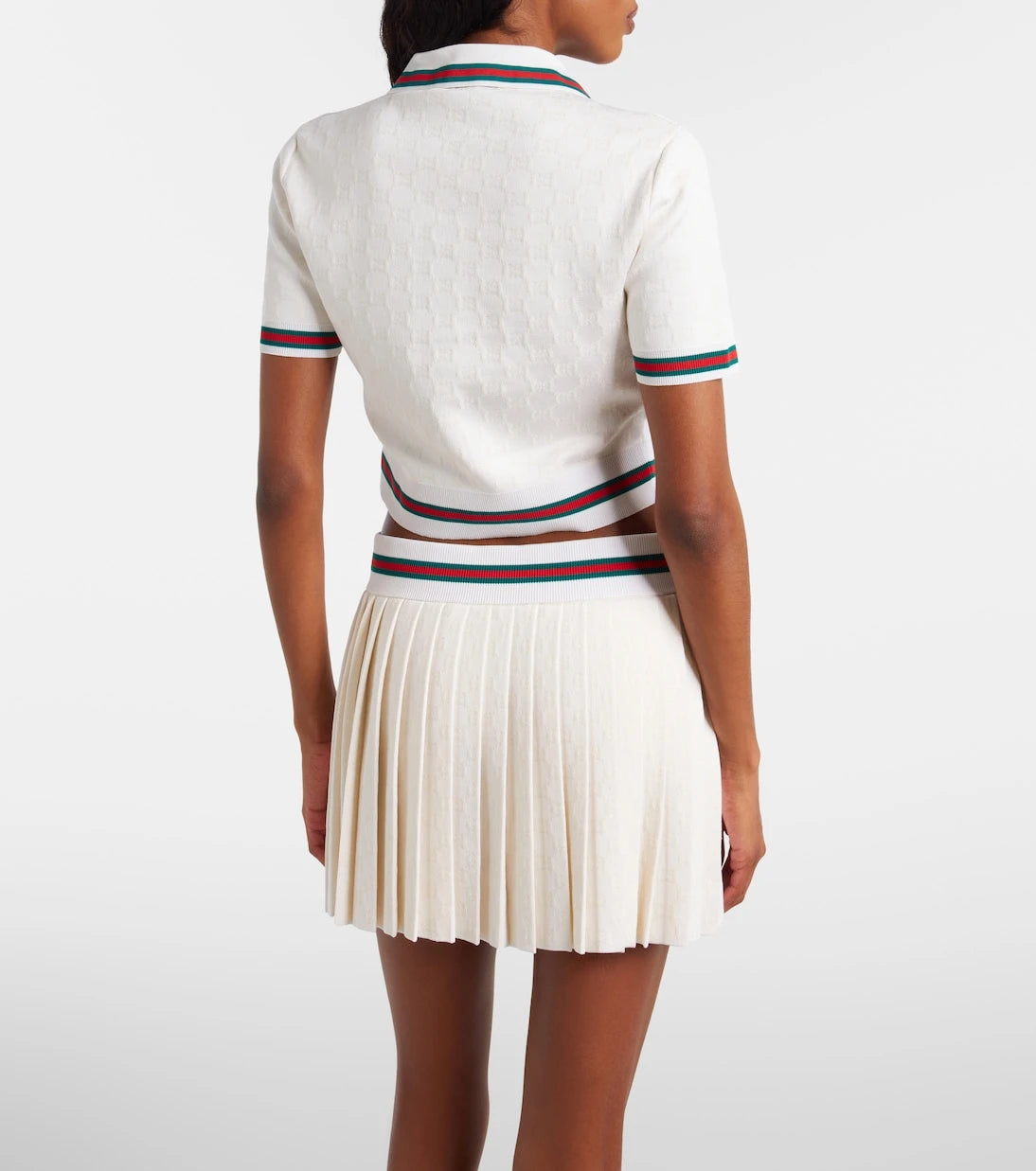 Gucci - GG jacquard polo shirt