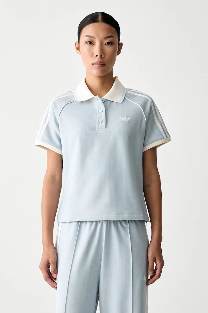 adidas Originals polo yaka kadın tişört