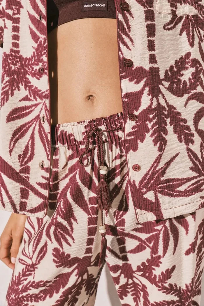 women'secret iki parçalı kadın viskon pijama