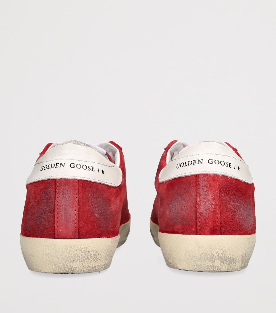 Red Suede Superstar 40525 Sneakers