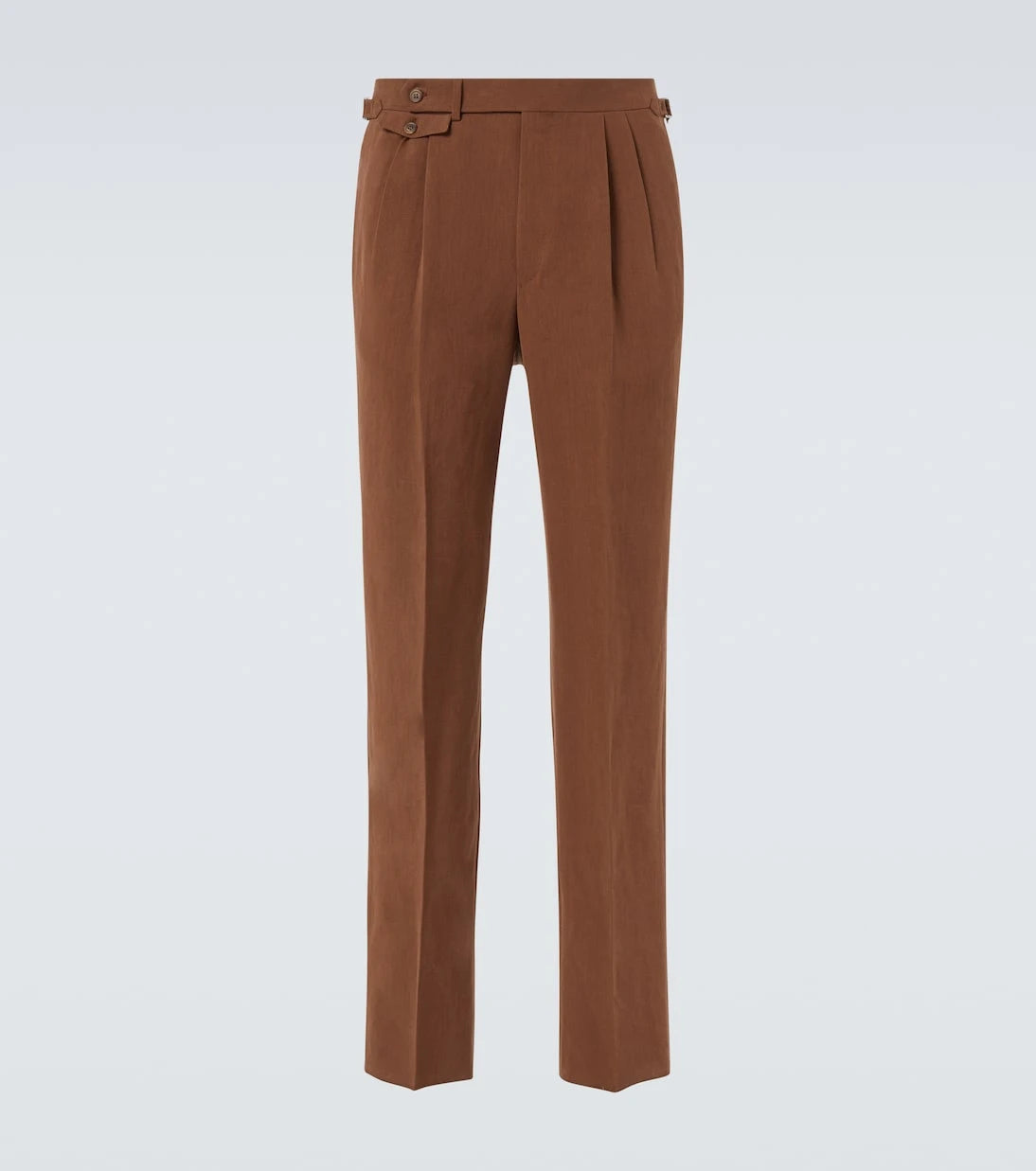 Dunhill - Linen tapered pants