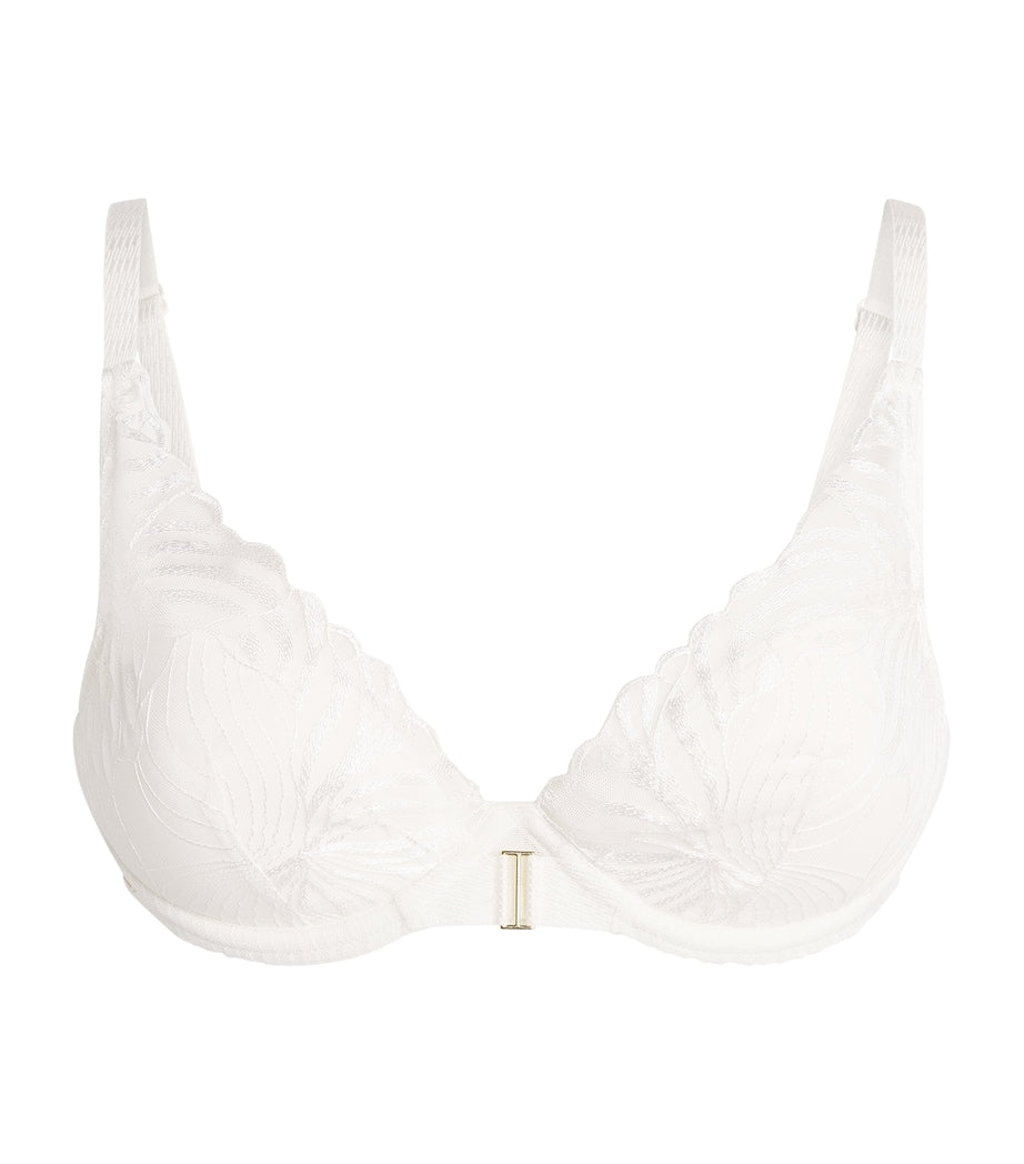 Lace Legend Plunge T-Shirt Bra 0LW MILK