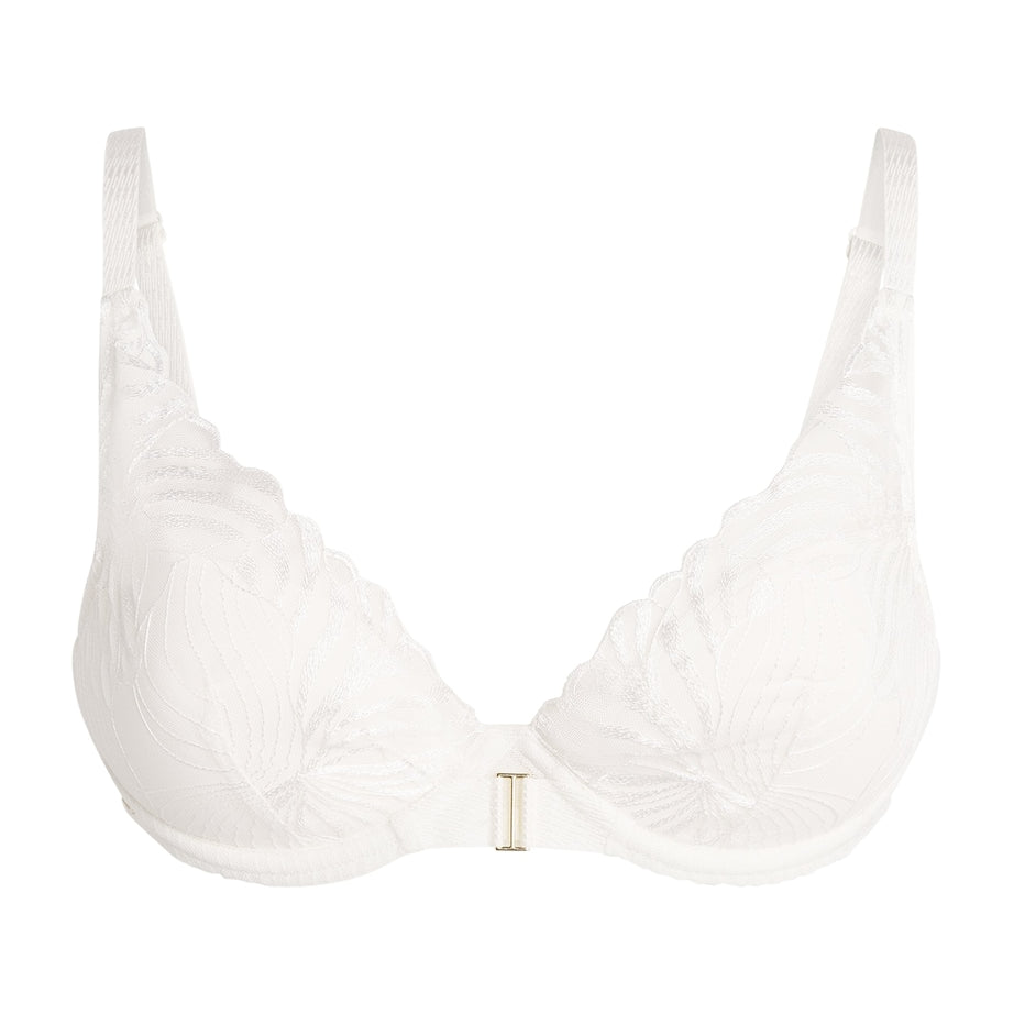 Lace Legend Plunge T-Shirt Bra 0LW MILK