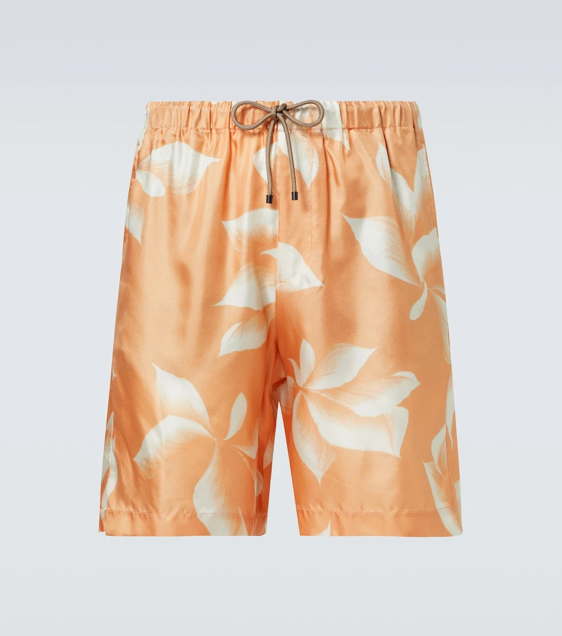 Dries Van Noten - Printed silk shorts