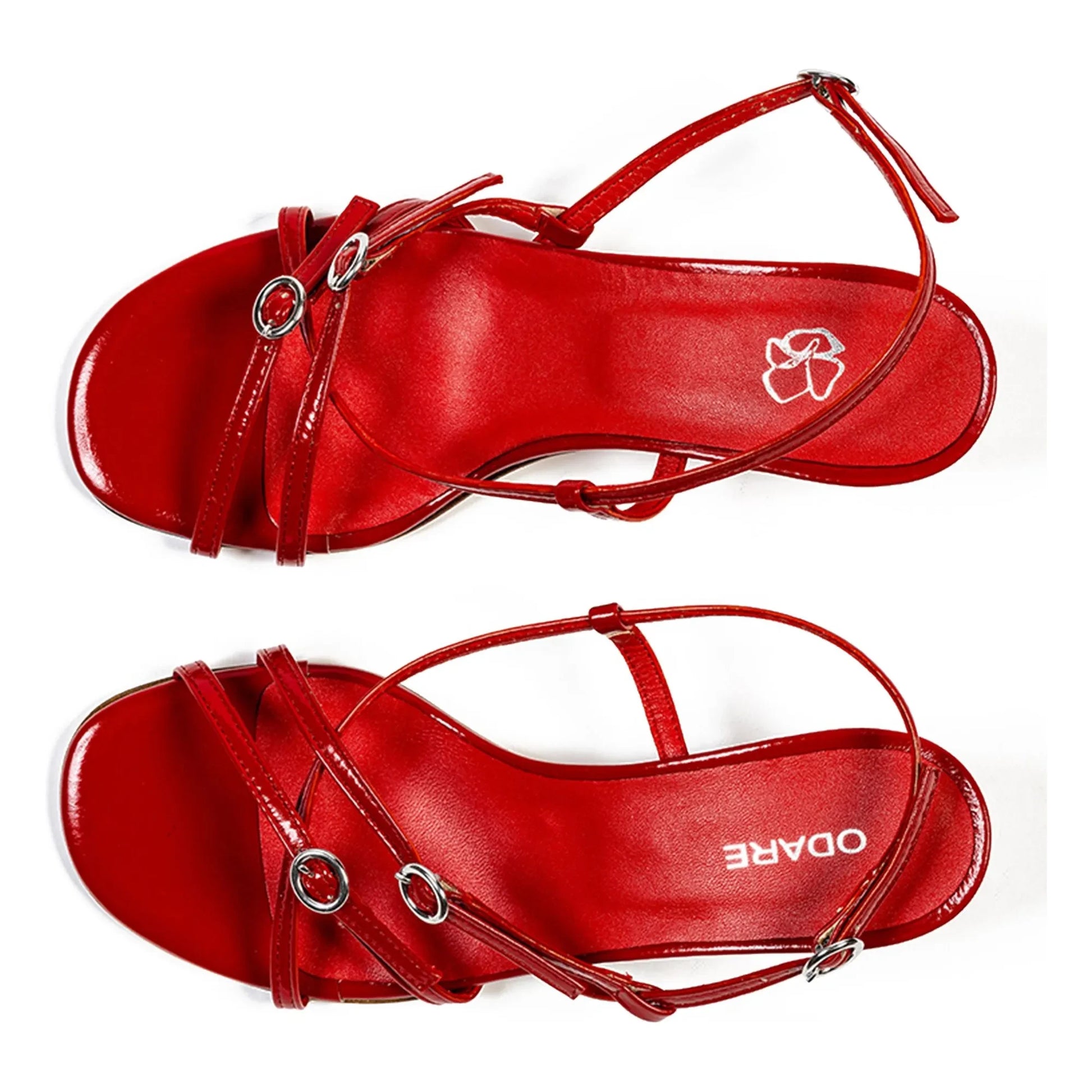 Odare - Blanca sandals | Red