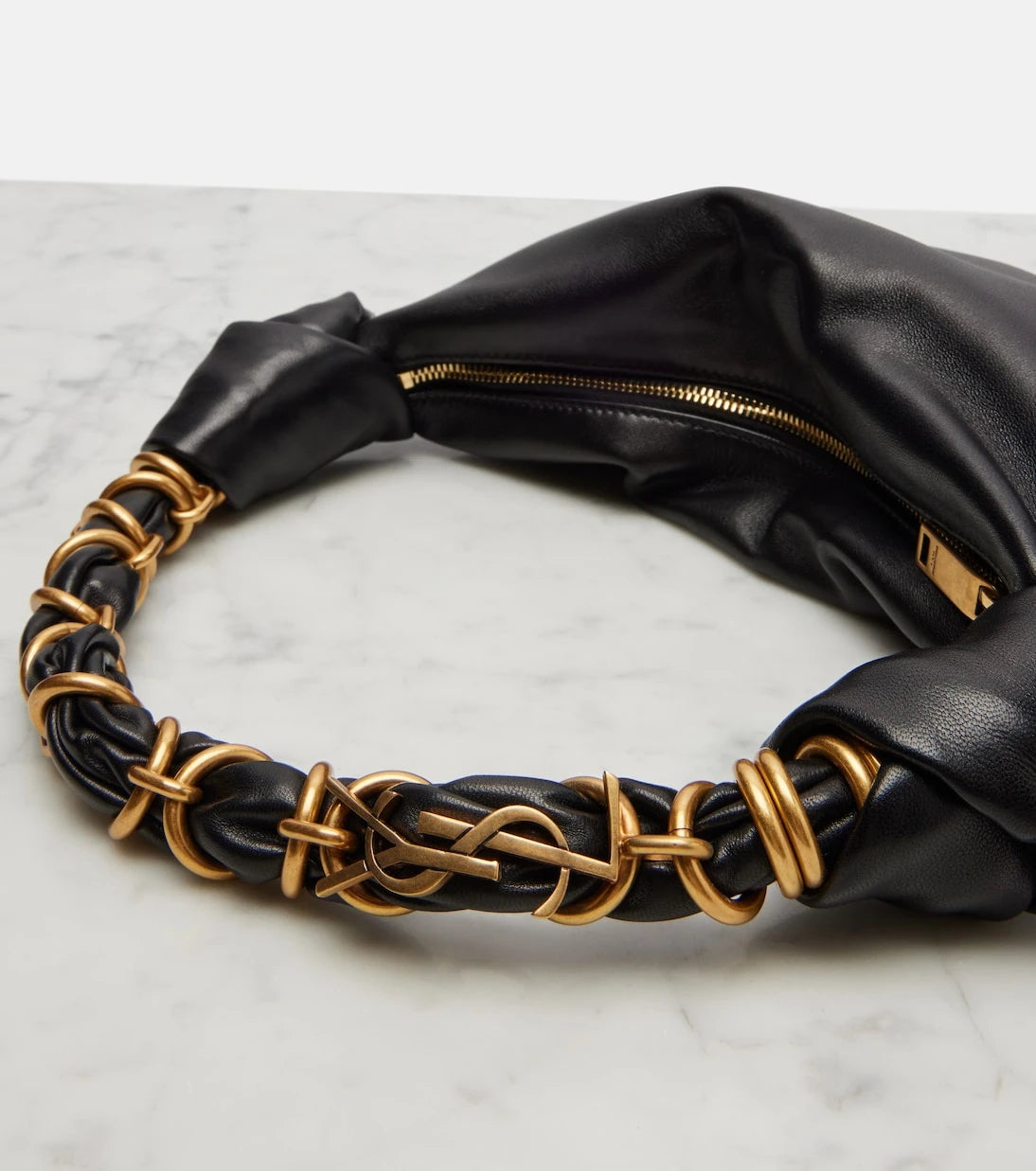 Saint Laurent - Amalia Mini leather shoulder bag