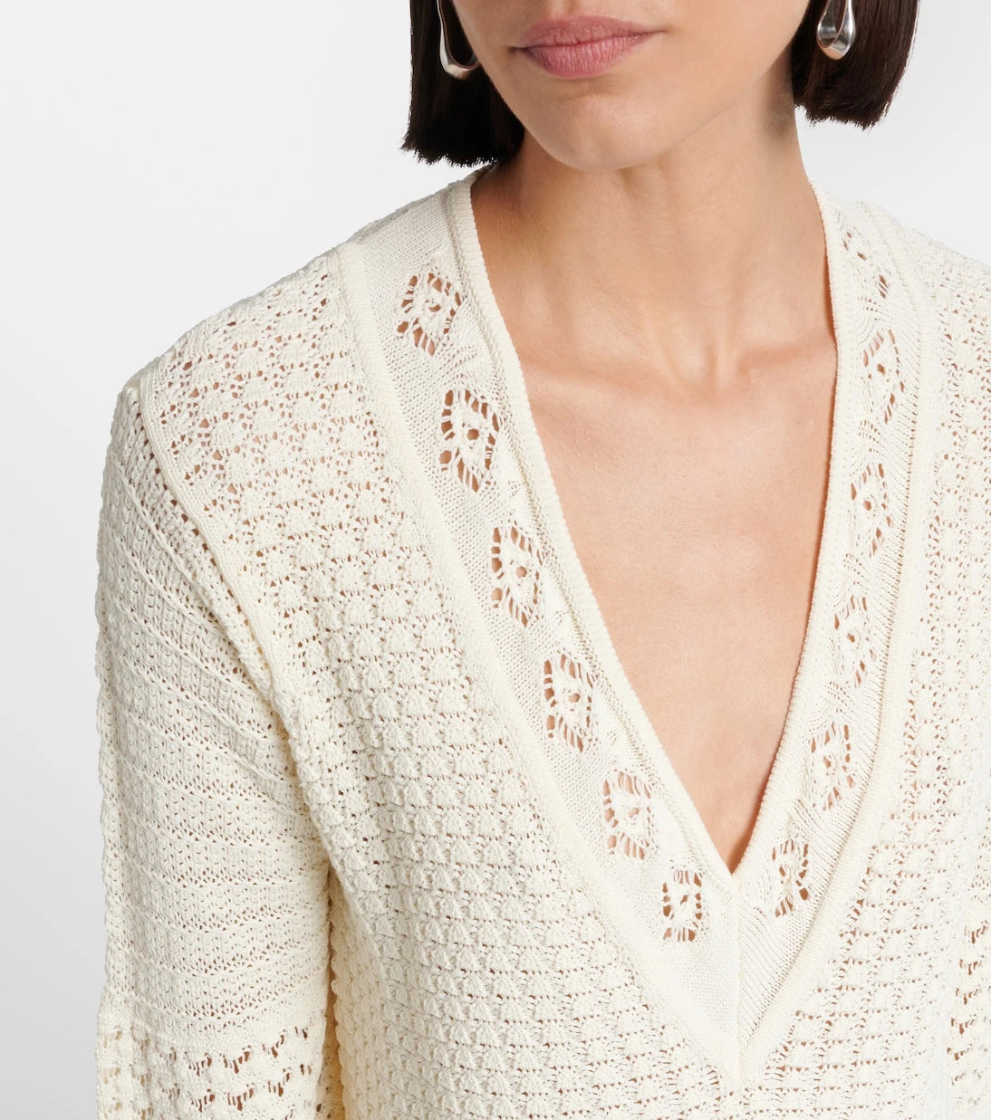 Eres - Divina crochet minidress