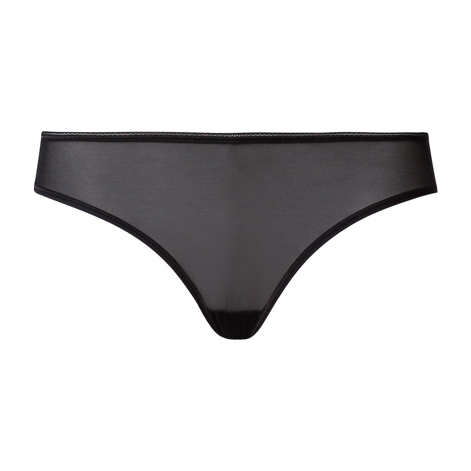 Hanro Black Smooth Illusion Mini Briefs