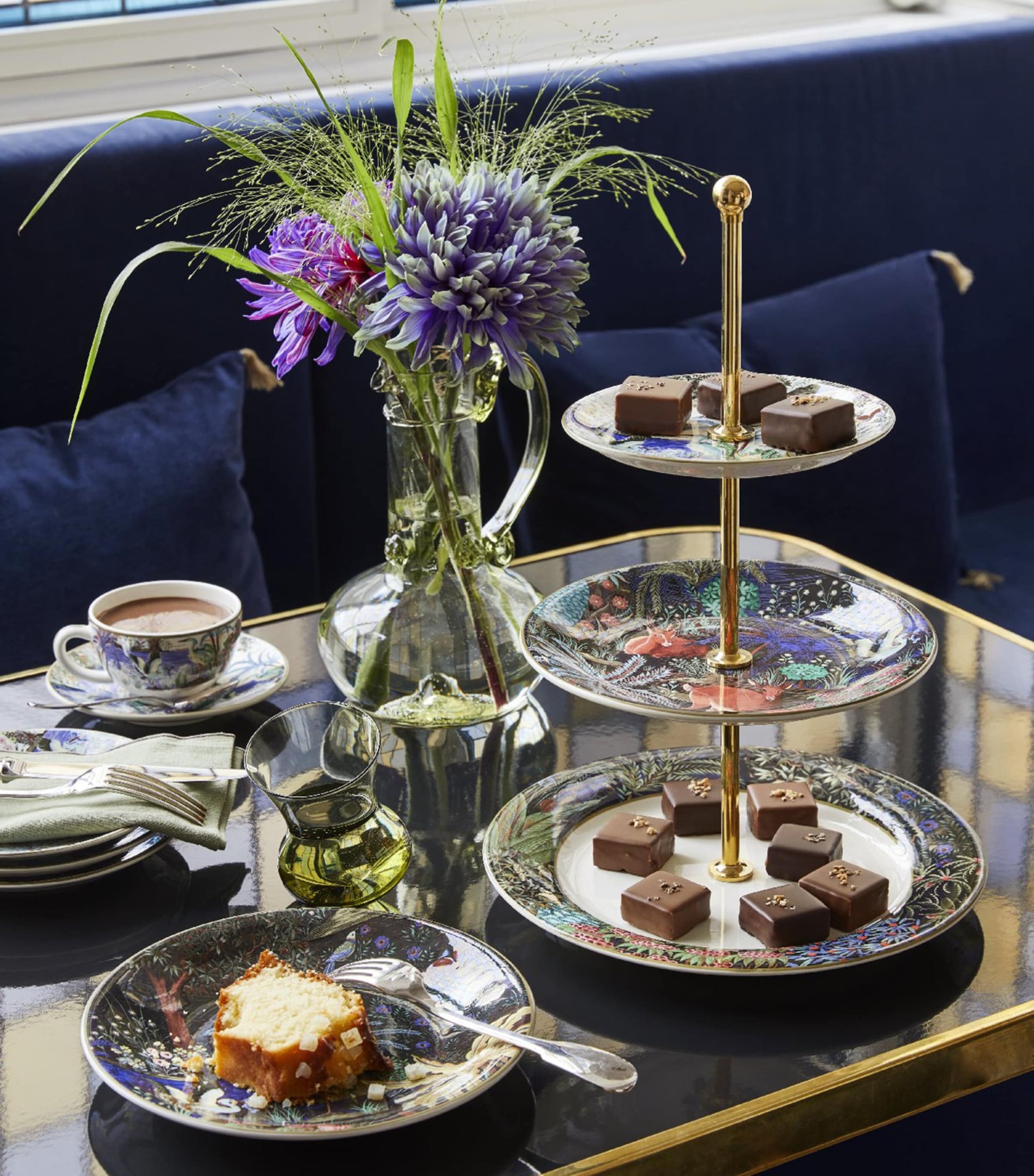 Jardin du Palais Canape Plates (Set of 4)