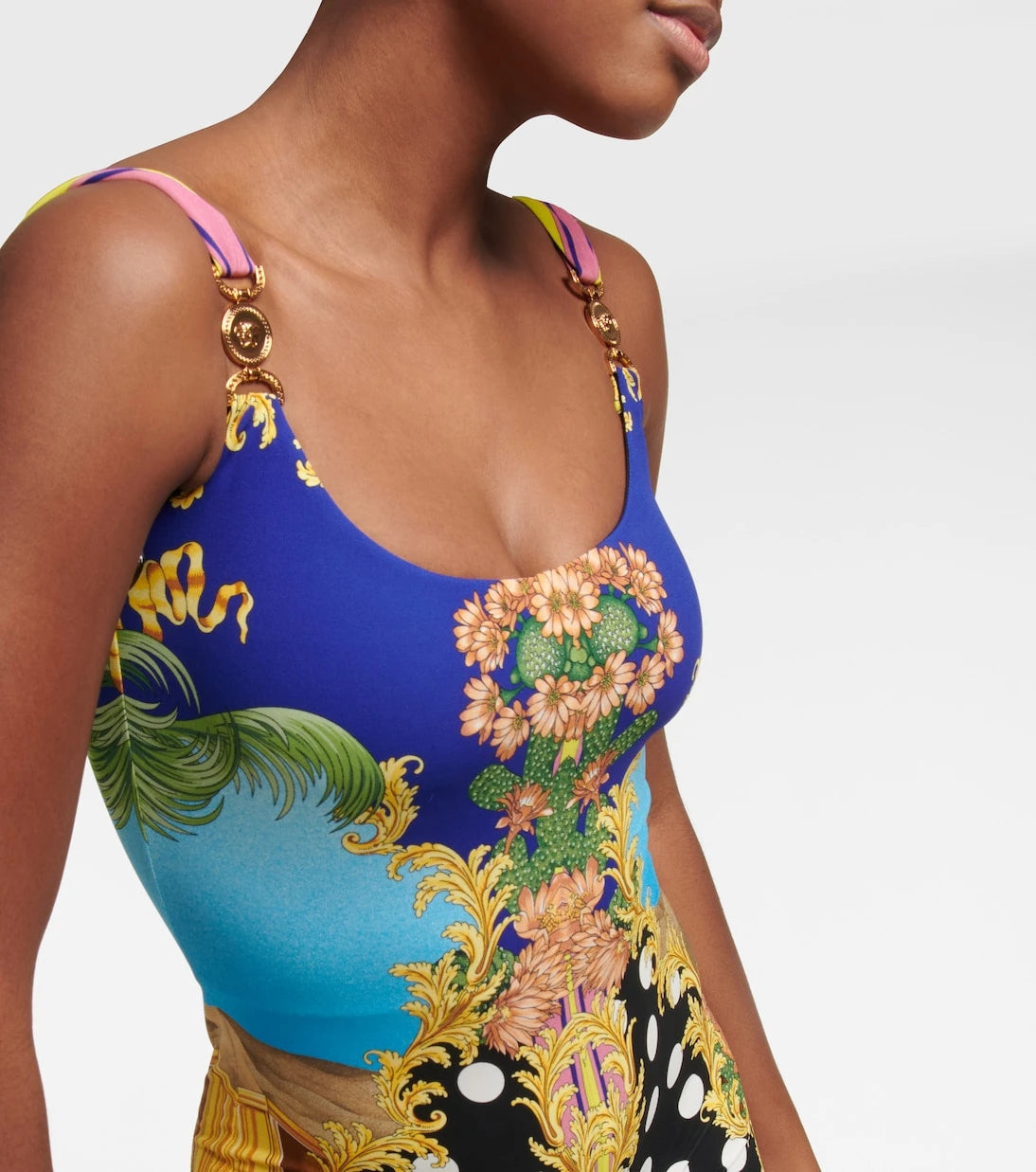 Versace - Medusa Palm Springs flared jumpsuit