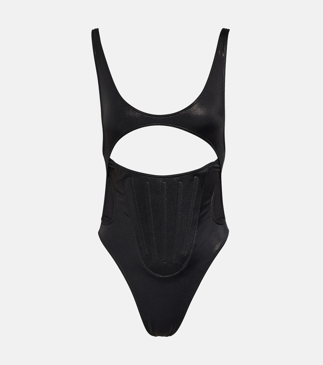 Mugler - Cutout swimsuit