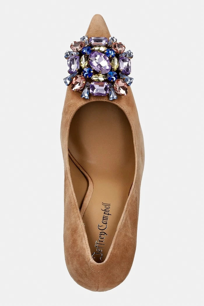 Jeffrey Campbell MARITSA Süet İnce Topuklu Ayakkabılar