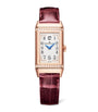 Jaeger-LeCoultre Pink Gold and Diamond Reverso One Duetto Watch 20mm