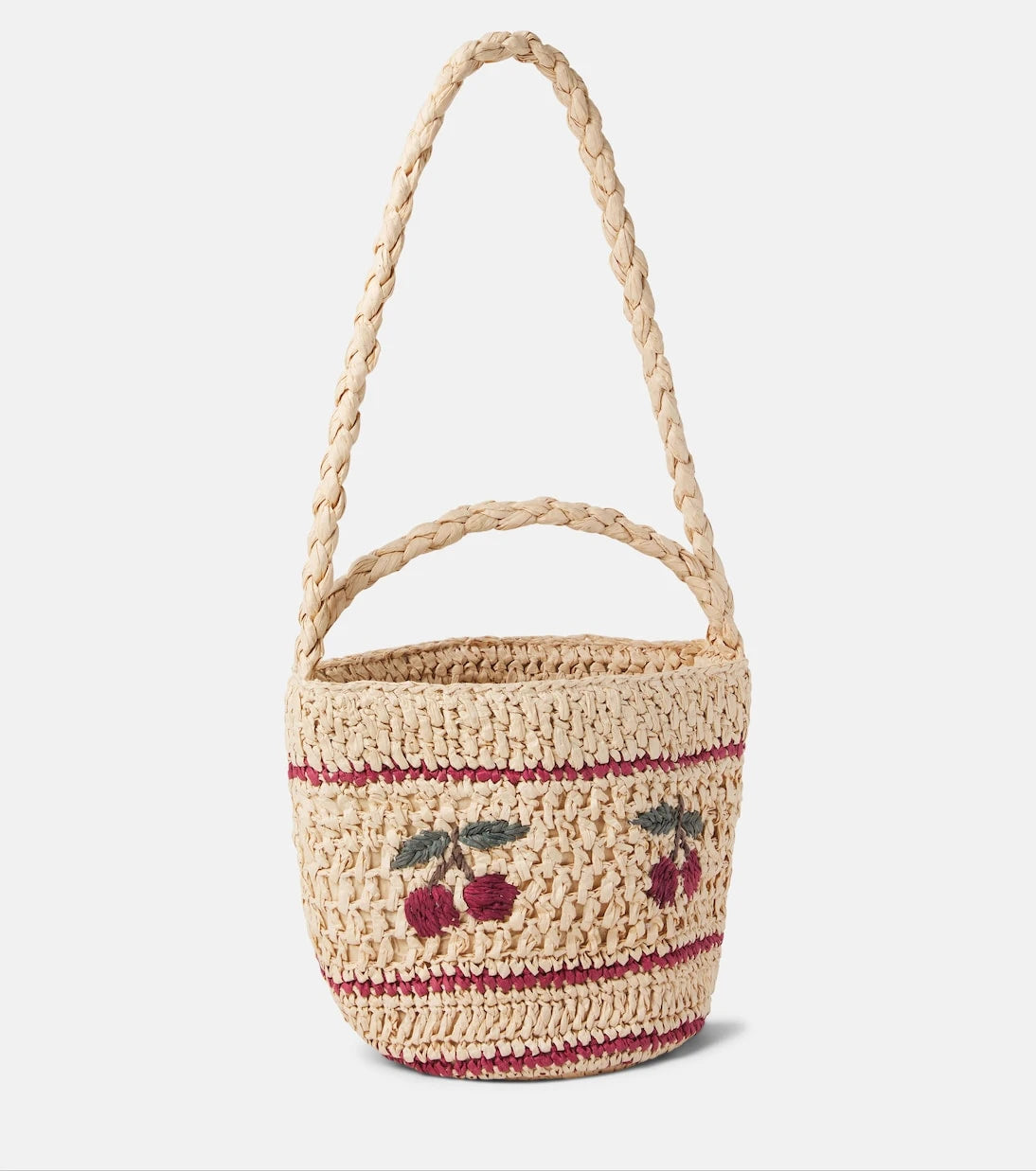 Konges Sløjd - Fiorella raffia crossbody bag