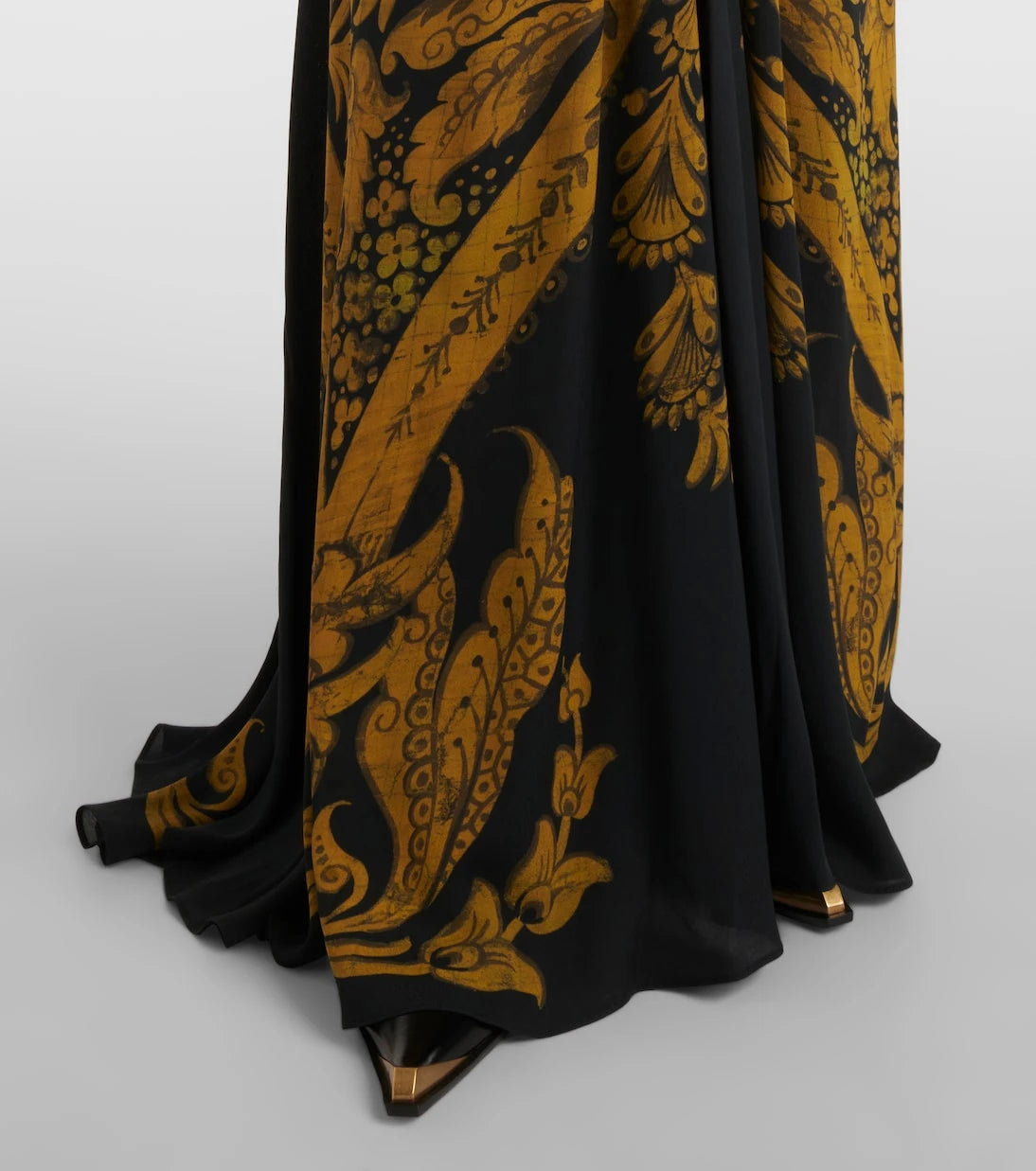 Etro - Printed crêpe jersey gown