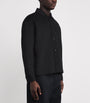FRAME Wool Double-Faced Overshirt BLK