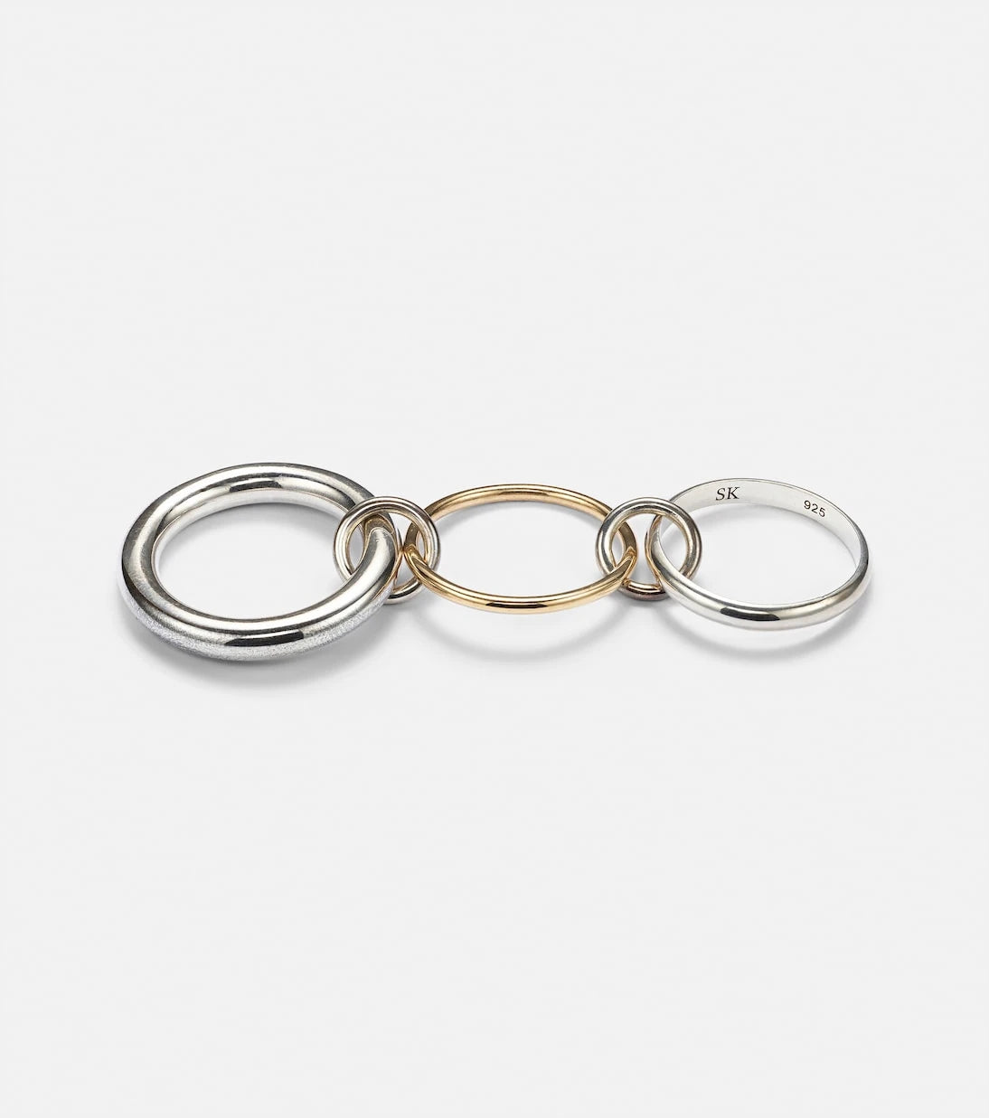 Spinelli Kilcollin - Amaryllis sterling silver and 18kt gold ring