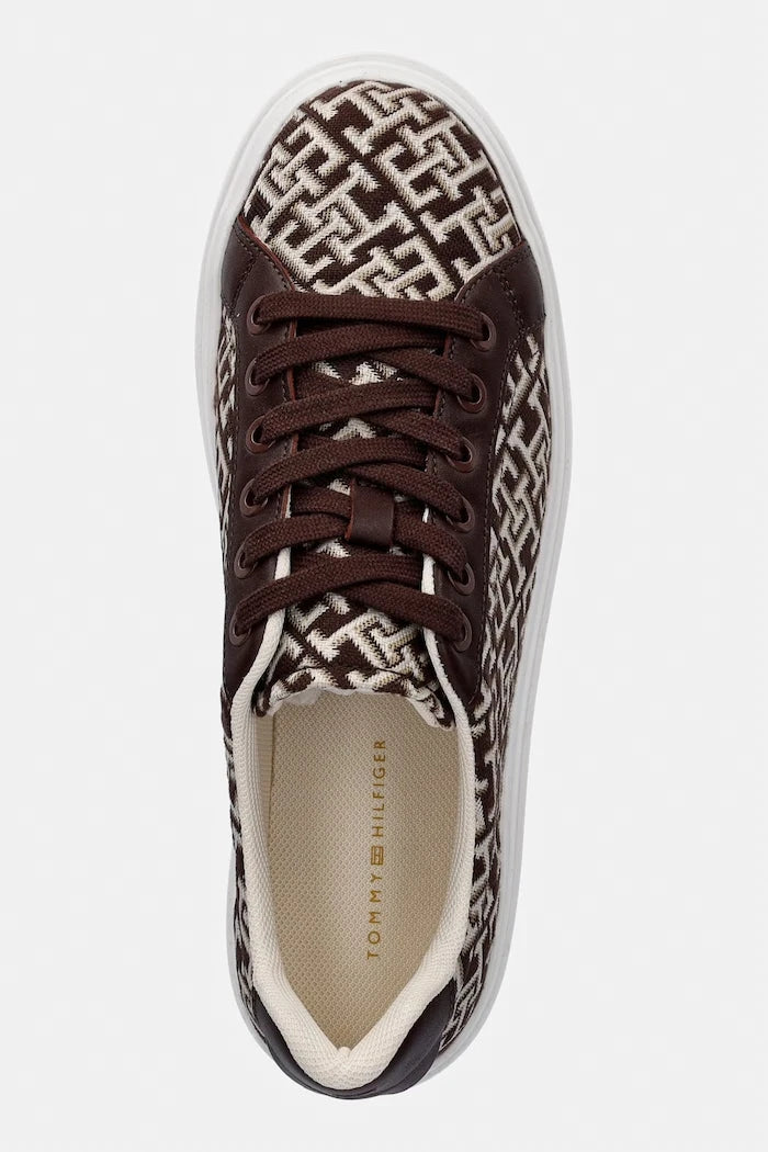 Tommy Hilfiger TH CHIC PLATFORM MONOGRAM kadın spor ayakkabı