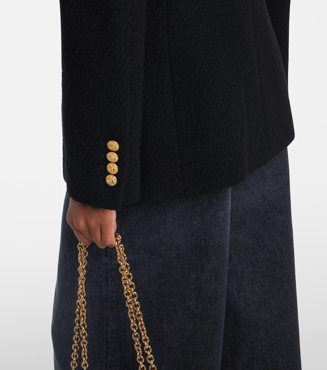 Chloé - Wool-blend bouclé jacket