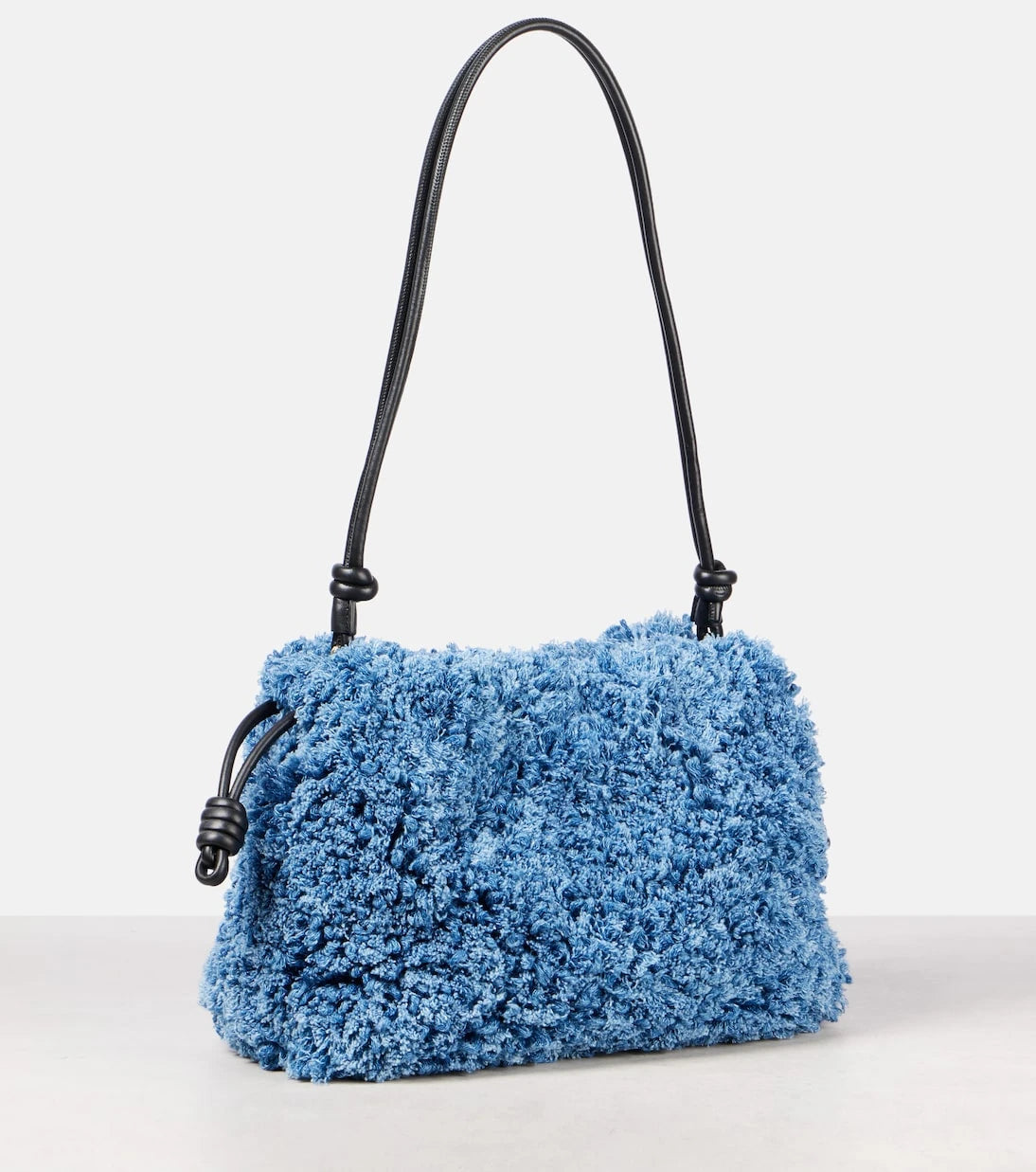 Loewe - Flamenco Medium denim clutch