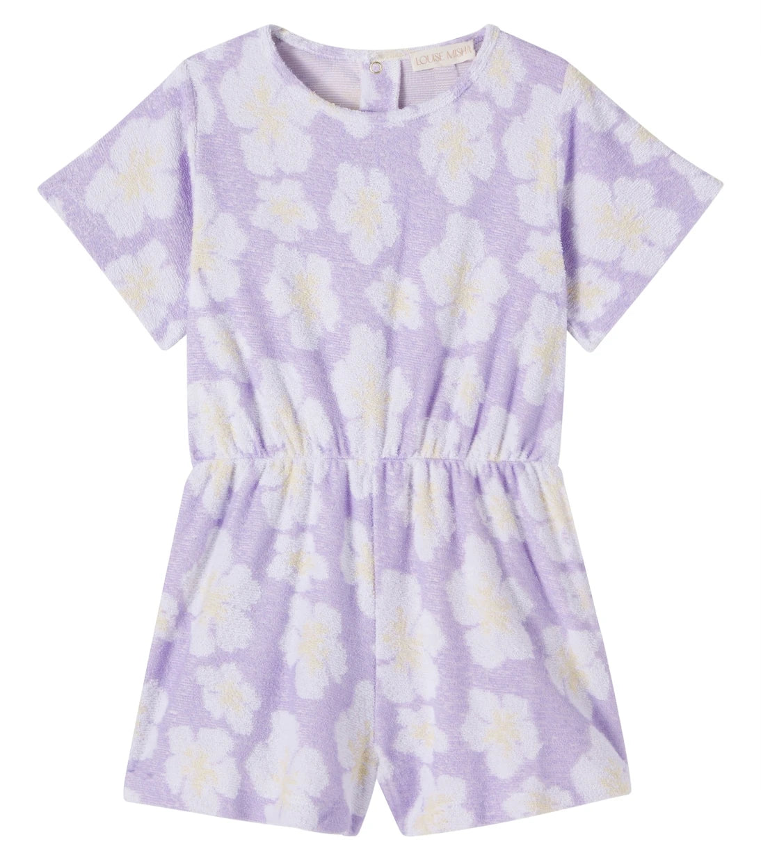 Louise Misha - Chiarane floral cotton-blend jumpsuit