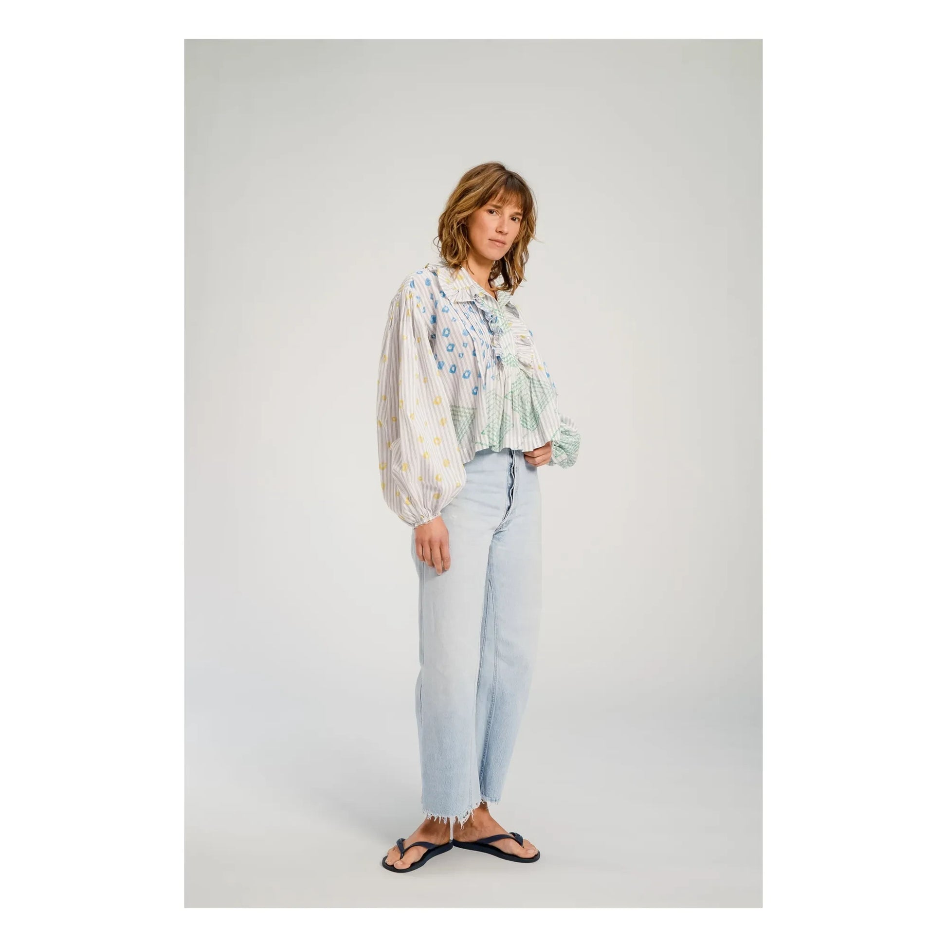 Virginie de Vinster - Baya blouse | Ecru
