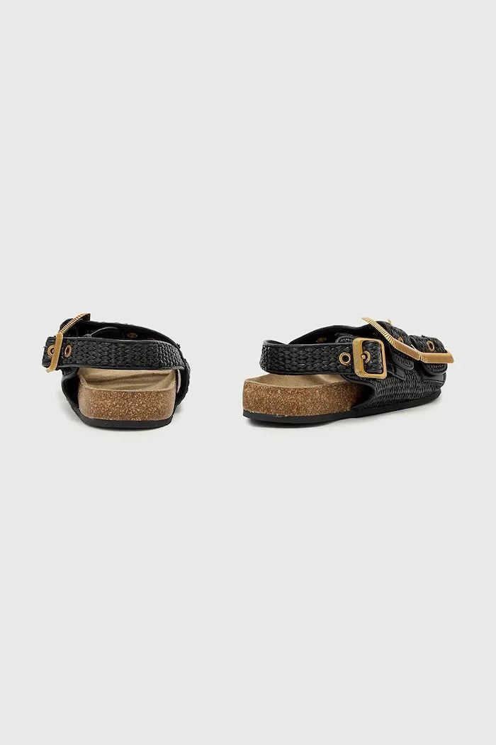 AllSaints сандали дамски Staffa Raffia Sandal
