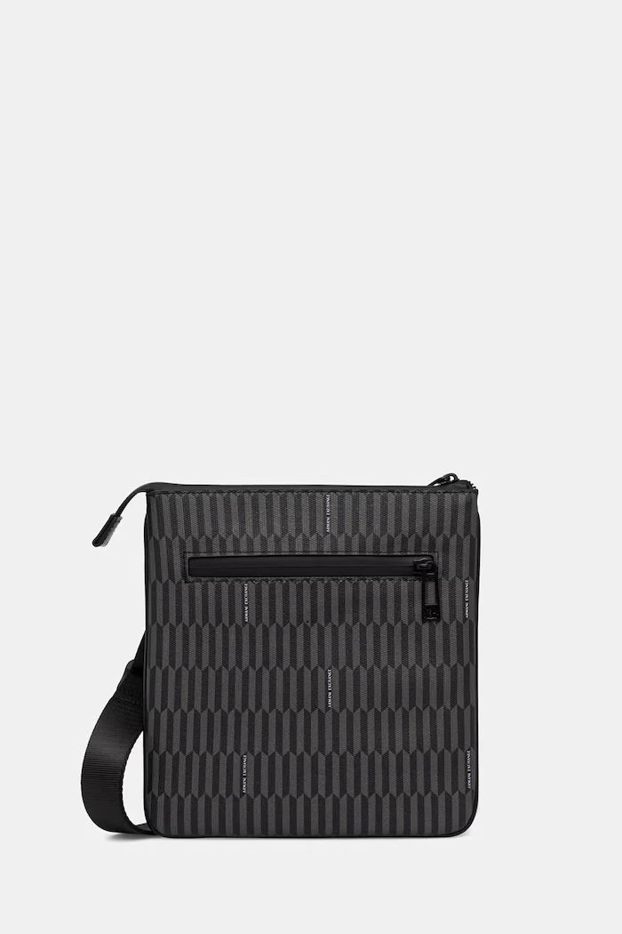 Armani Exchange Erkek Suni Deri Omuz Çantası