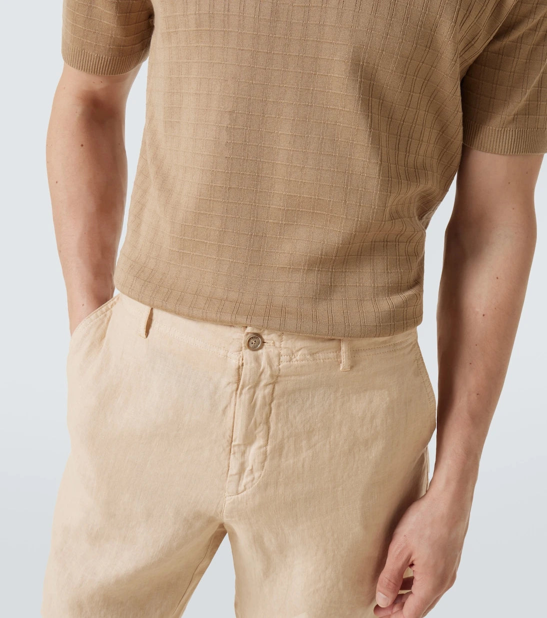 Fedeli - شورت برمودا كتان