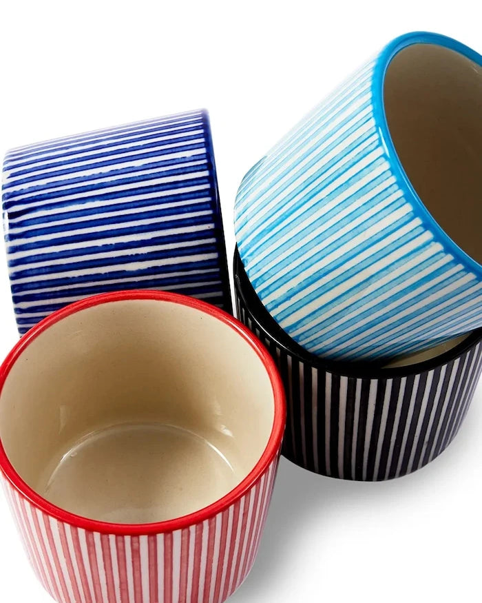 POLSPOTTEN Handpainted 150 ml Espresso Fincan Seti (4'lü)