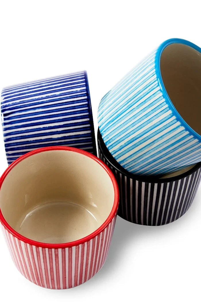 POLSPOTTEN Handpainted 150 ml Espresso Fincan Seti (4'lü)